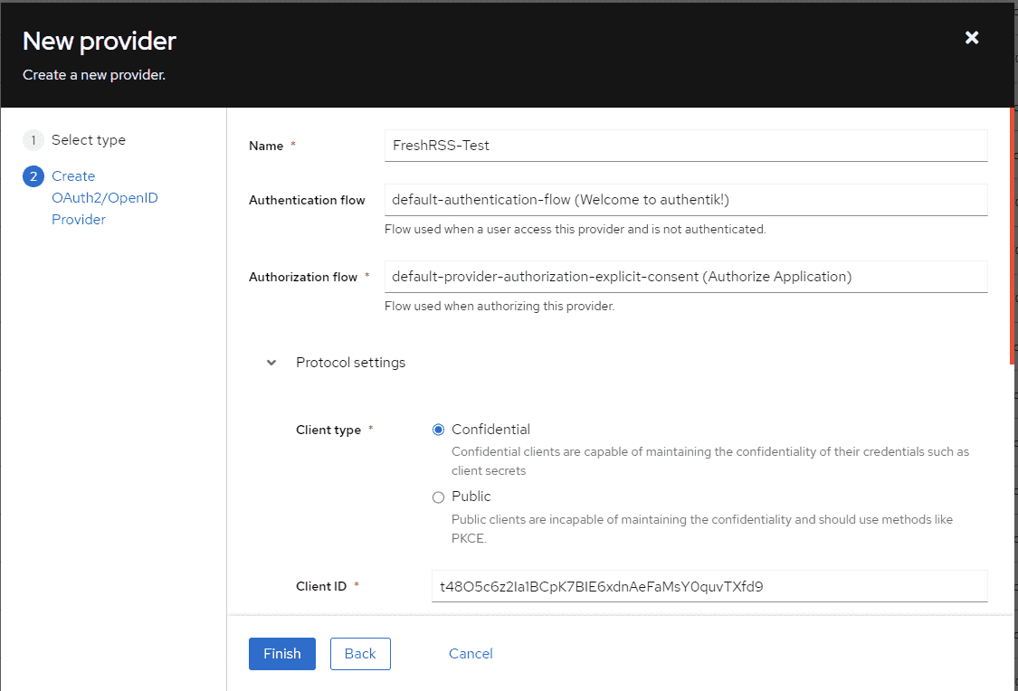 authentik-new-provider-create