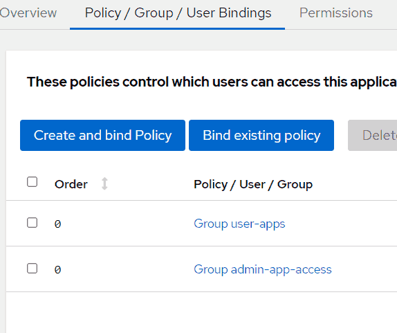 authentik-create-application